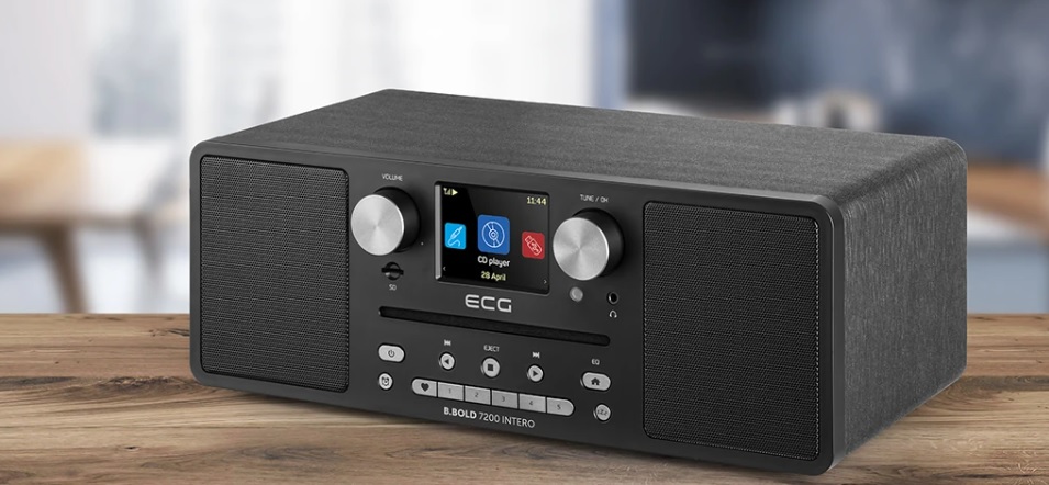 ECG Radiopřehrávač s CD B.BOLD 7200 Intero černý 5